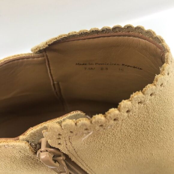 Jack Rogers suede leather ankle boots - Picture 4 of 6